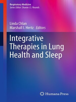 cover image of Integrative Therapies in Lung Health and Sleep